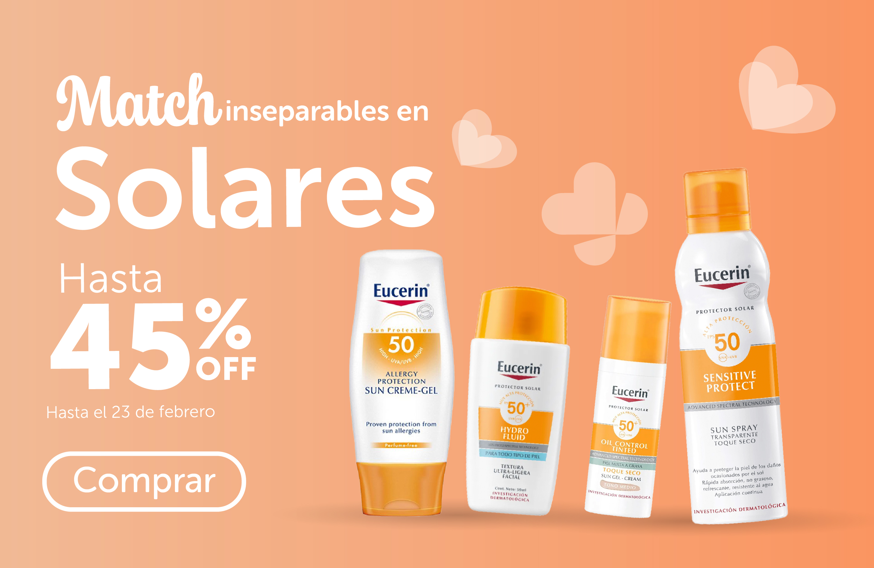 Banner mobile - Eucerin solares